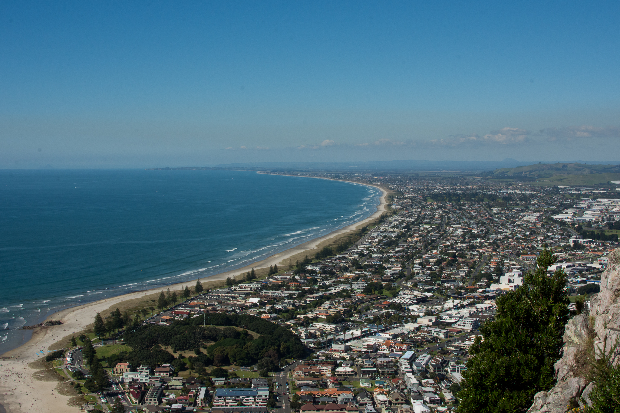 View from the top of the Mount