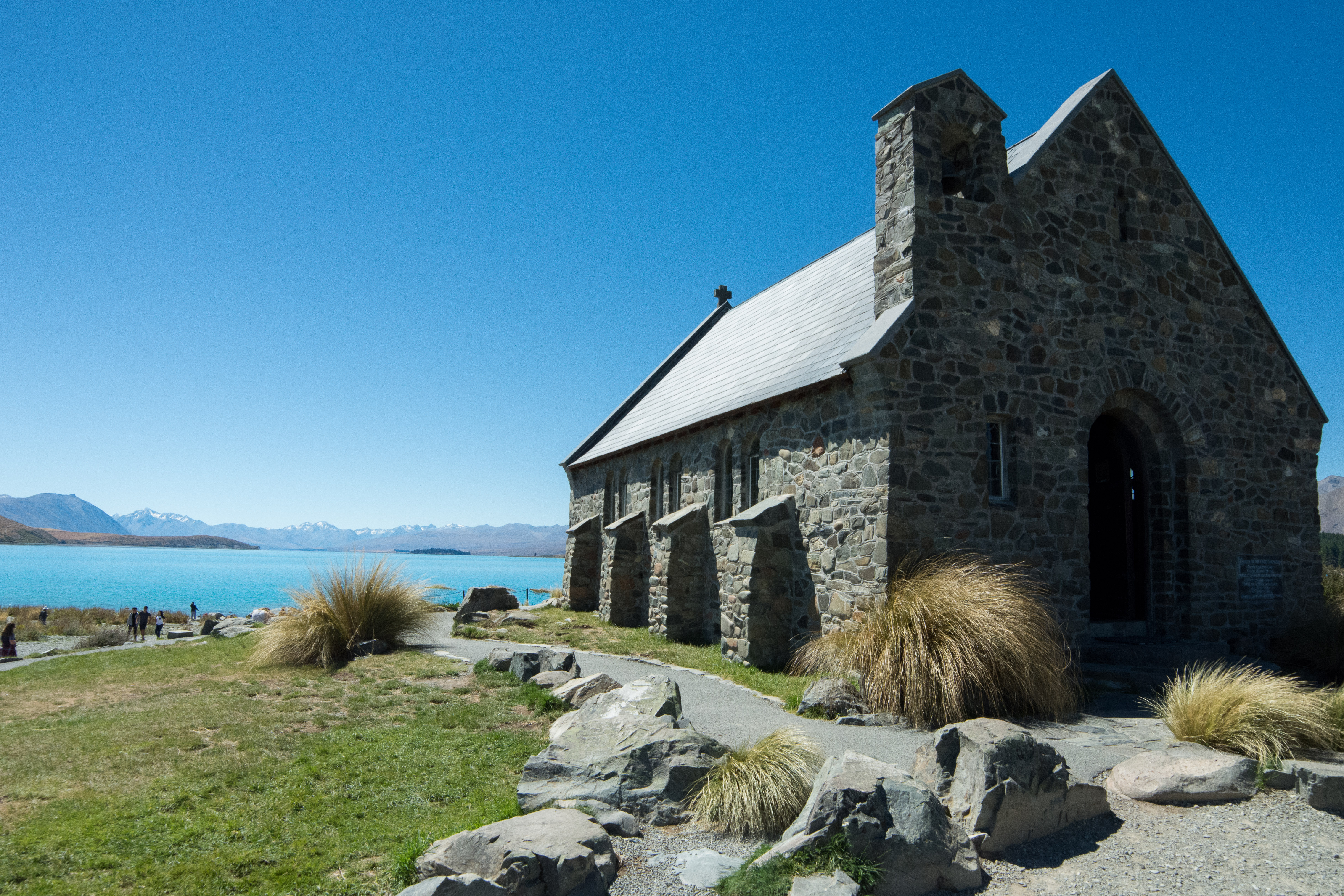 Church of the Good Shepherd and Lake Tekapo